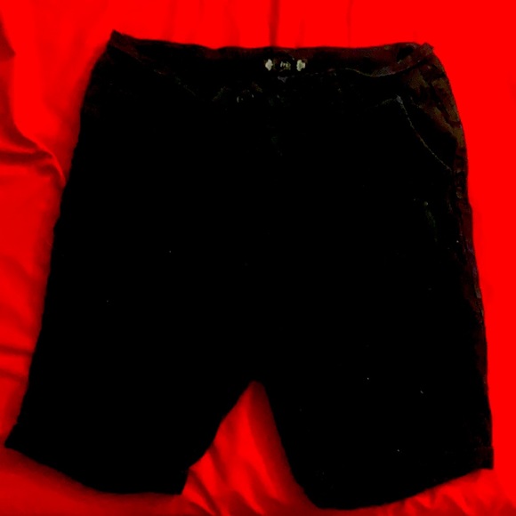 black denim bermuda shorts - Picture 1 of 2